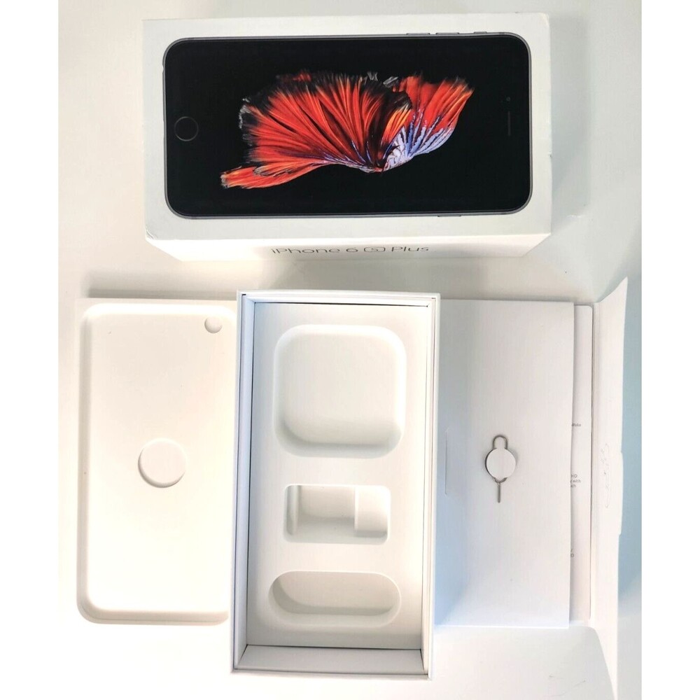 Apple iPhone 6s Plus SIM CARD PIN & BOX ONLY 32GB Model A1634 Space Gray